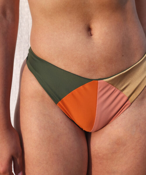 Churpina Swimwear - Color Block Bikini Bottom