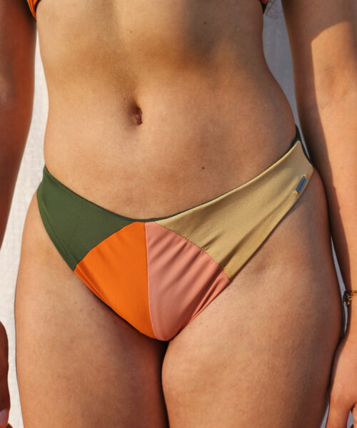 Churpina Swimwear - Color Block Bikini Bottom